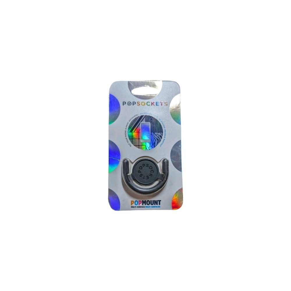 7-N PopSockets PopMount: Multi-Surface Mount - PopSockets PopGrip - Black